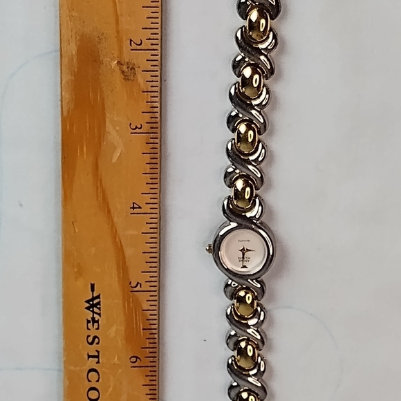 vtg anne klein womens Silver And Gold Tone Watch 1990 Designer Fashion Style main image 15